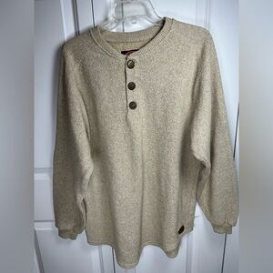 The Australian Outback Collection Vintage Beige Sweater